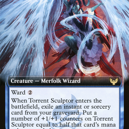 Torrent Sculptor // Flamethrower Sonata (Extended Art) [Strixhaven: School of Mages]