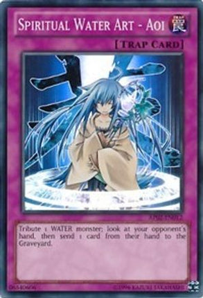 Spiritual Water Art - Aoi [AP02-EN012] Super Rare