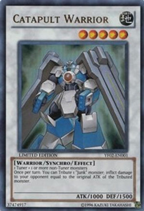 Catapult Warrior [YF02-EN001] Ultra Rare
