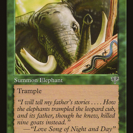 Wild Elephant [Mirage]