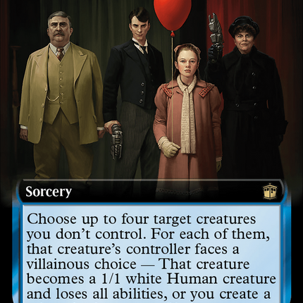 Hunted by The Family (Extended Art) [Doctor Who] Surge Foil