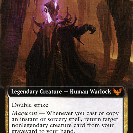 Extus, Oriq Overlord // Awaken the Blood Avatar (Extended Art) [Strixhaven: School of Mages]