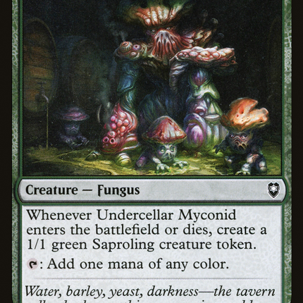 Undercellar Myconid [Commander Legends: Battle for Baldur's Gate]
