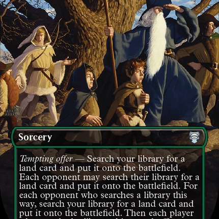 Tempt with Discovery (Borderless) [Tales of Middle-earth Commander]