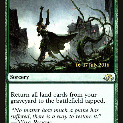Splendid Reclamation [Eldritch Moon Promos] Prerelease Foil