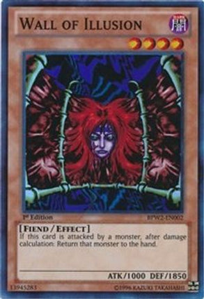 Wall of Illusion (Super Rare) [BPW2-EN002] 1st Edition