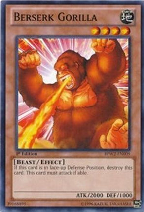 Berserk Gorilla (Common / Short Print) [BPW2-EN009] 1st Edition