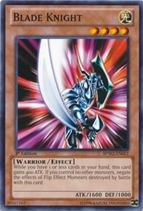 Blade Knight (Common / Short Print) [BPW2-EN012] 1st Edition