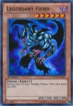 Legendary Fiend (Super Rare) [BPW2-EN021] 1st Edition