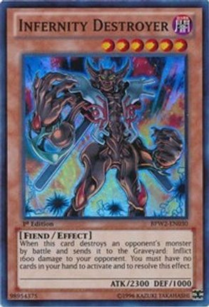 Infernity Destroyer (Super Rare) [BPW2-EN030] 1st Edition