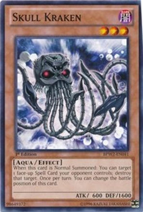 Skull Kraken (Common / Short Print) [BPW2-EN041] 1st Edition