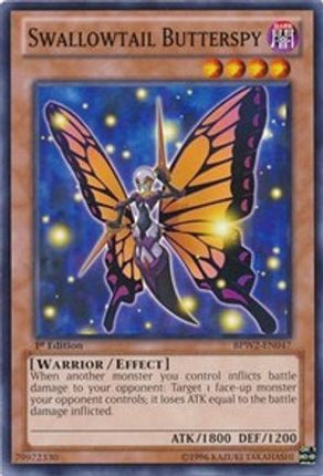 Swallowtail Butterspy (Common / Short Print) [BPW2-EN047] 1st Edition