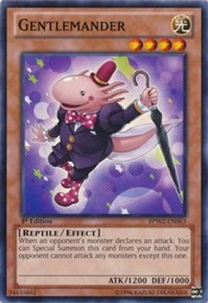 Gentlemander (Common / Short Print) [BPW2-EN063] 1st Edition