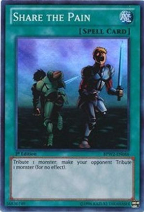Share the Pain (Super Rare) [BPW2-EN066] 1st Edition