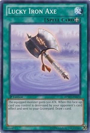 Lucky Iron Axe (Common / Short Print) [BPW2-EN074] 1st Edition