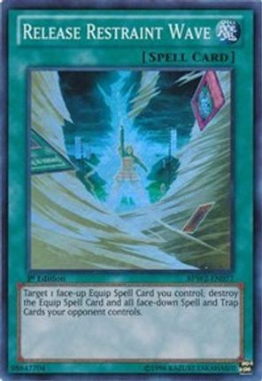 Release Restraint Wave (Super Rare) [BPW2-EN077] 1st Edition