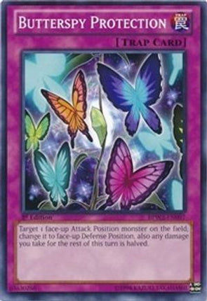 Butterspy Protection (Common / Short Print) [BPW2-EN097] 1st Edition