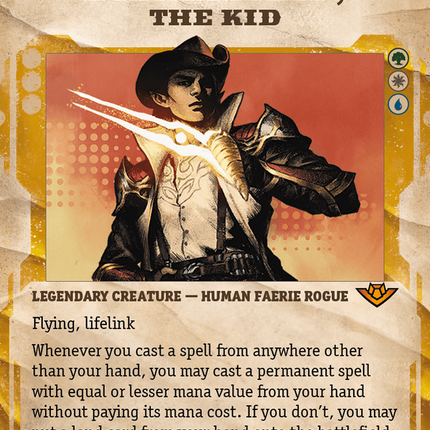Kellan, the Kid (Showcase) (Borderless) [Outlaws of Thunder Junction]