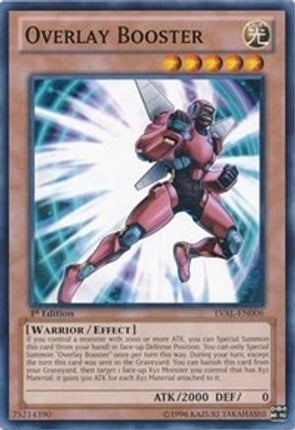 Overlay Booster (Common / Short Print) [LVAL-EN006] 1st Edition