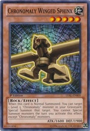 Chronomaly Winged Sphinx (Common / Short Print) [LVAL-EN009] 1st Edition