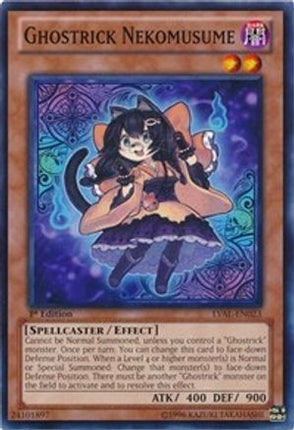 Ghostrick Nekomusume (Common / Short Print) [LVAL-EN023] Unlimited