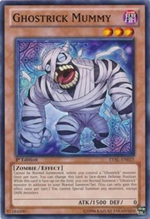 Ghostrick Mummy (Common / Short Print) [LVAL-EN025] Unlimited