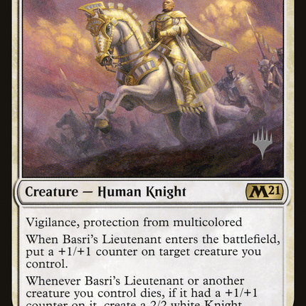 Basri's Lieutenant [Core Set 2021 Promos]