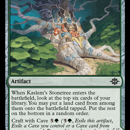 Kaslem's Stonetree // Kaslem's Strider [The Lost Caverns of Ixalan]