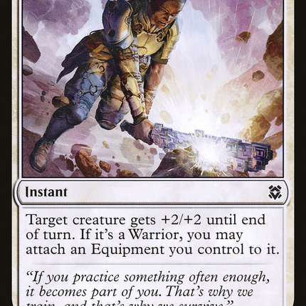 Resolute Strike [Zendikar Rising]