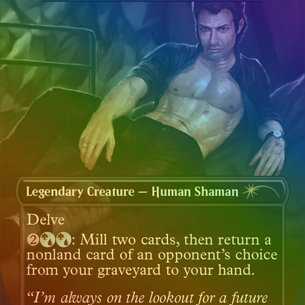 Tasigur, the Golden Fang (Borderless) [Secret Lair Drop] Foil