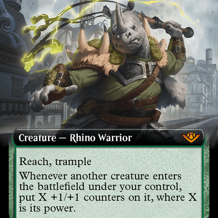 Railway Brawler (Extended Art) [Outlaws of Thunder Junction]