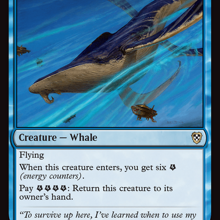 Aethertide Whale [Commander: Aetherdrift]