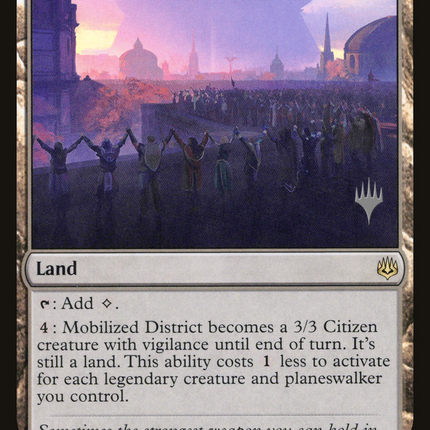 Mobilized District [War of the Spark Promos]