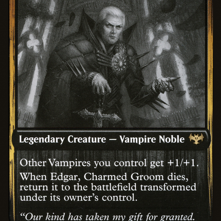 Edgar, Charmed Groom // Edgar Markov's Coffin [Innistrad: Double Feature]