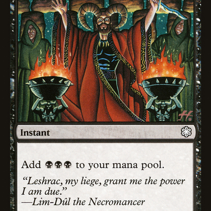 Dark Ritual [Coldsnap Theme Decks]