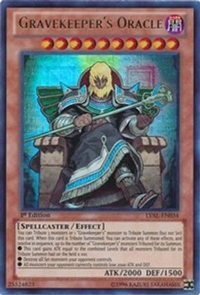 Gravekeeper's Oracle [LVAL-EN034] Ultra Rare