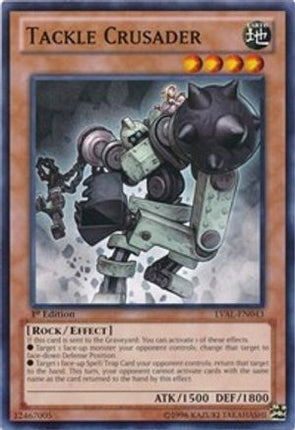 Tackle Crusader (Common / Short Print) [LVAL-EN043] Unlimited