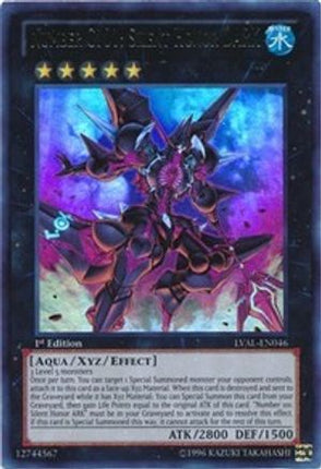 Number C101: Silent Honor DARK (Ultra Rare) [LVAL-EN046] 1st Edition