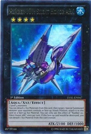 Number 101: Silent Honor ARK (Ultra Rare) [LVAL-EN047] Unlimited