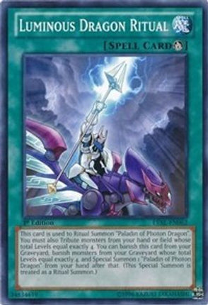 Luminous Dragon Ritual (Common / Short Print) [LVAL-EN062] 1st Edition