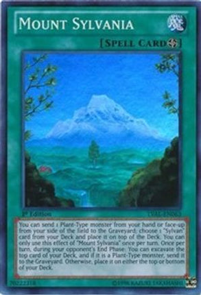 Mount Sylvania (Super Rare) [LVAL-EN063] 1st Edition