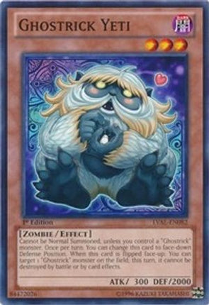 Ghostrick Yeti (Common / Short Print) [LVAL-EN082] Unlimited