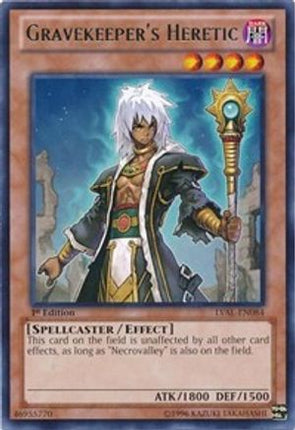 Gravekeeper's Heretic (Rare) [LVAL-EN084] Unlimited