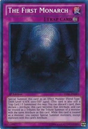 The First Monarch (Secret Rare) [LVAL-EN089] Unlimited