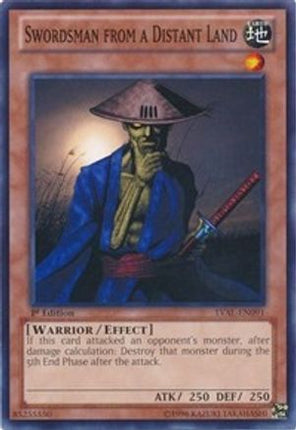 Swordsman from a Distant Land (Common / Short Print) [LVAL-EN091] 1st Edition