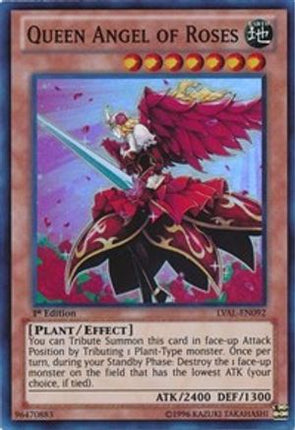 Queen Angel of Roses (Super Rare) [LVAL-EN092] Unlimited