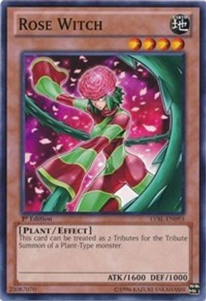 Rose Witch (Common / Short Print) [LVAL-EN093] Unlimited