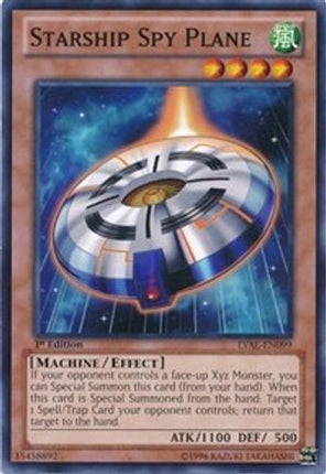Starship Spy Plane (Common / Short Print) [LVAL-EN099] Unlimited