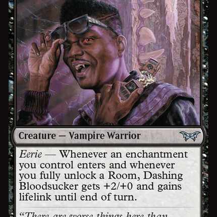 Dashing Bloodsucker [Duskmourn: House of Horror] Foil