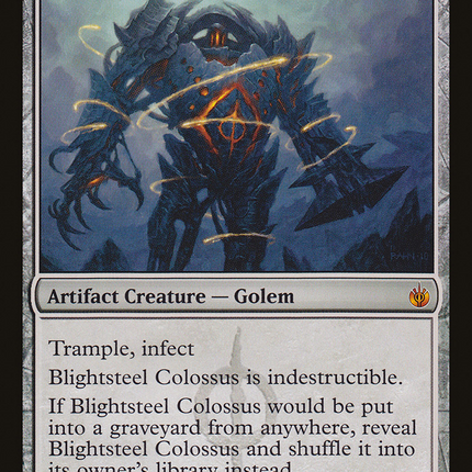 Blightsteel Colossus [Mirrodin Besieged]